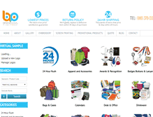 Tablet Screenshot of brandowlpromos.com